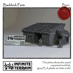 28mm Baddock Farm Baddock Barn (Infinite Edition)