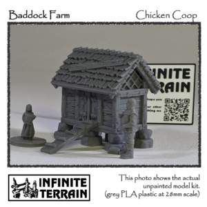 28mm Baddock Farm Chicken Coop