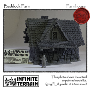 28mm Baddock Farm Baddock Farmhouse (Infinite Edition)