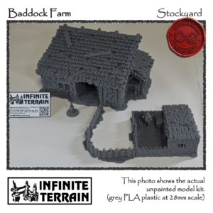 28mm Baddock Farm Stockyard (Infinite Edition)