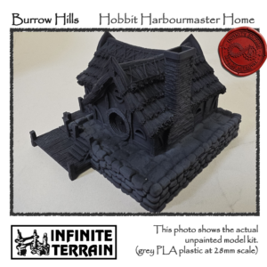 32mm Burrow Hills Hobbit Harbourmaster Building (Infinite Edition)