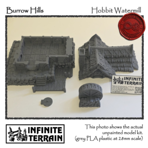 28mm Burrow Hills Hobbit Watermill (Infinite Edition)