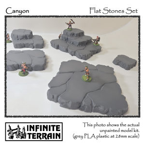 28mm Canyon Flat Stone Set