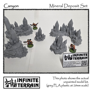 28mm Canyon Mineral Deposit Set