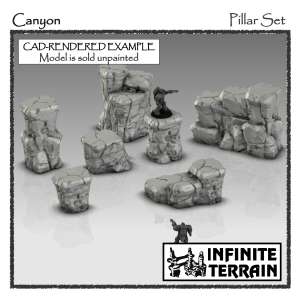 28mm Canyon Pillar Set