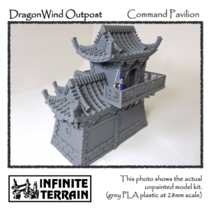 28mm Dragonwind Outpost Command Pavilion