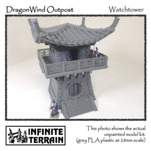 28mm Dragonwind Outpost Watchtower