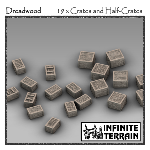 28mm Dreadwood Crates
