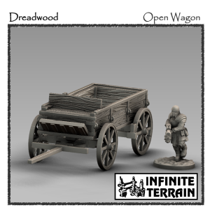 28mm Dreadwood Open Wagon