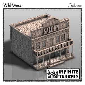 28mm Wild West Saloon