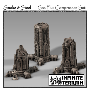 28mm Smoke & Steel Hive Atmospheric Compressor Set