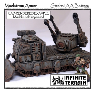 28mm Maelstrom Streltsi-Pattern AA Battery