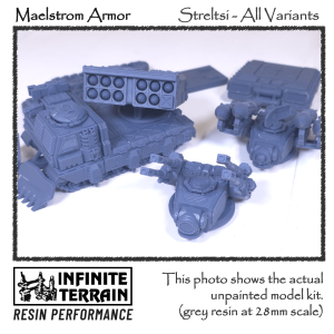 28mm Maelstrom Streltsi-Pattern Launcher - All Variations