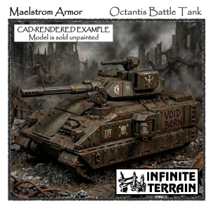 28mm Maelstrom Octantis-Pattern Battle Tank