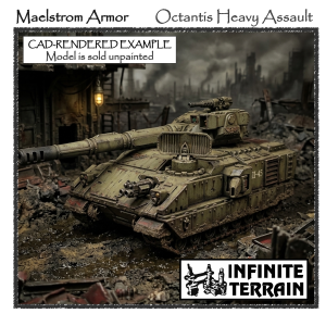 28mm Maelstrom Octantis-Pattern Heavy Assault Tank