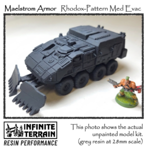 28mm Maelstrom Rhodox Pattern Med-Evac Vehicle