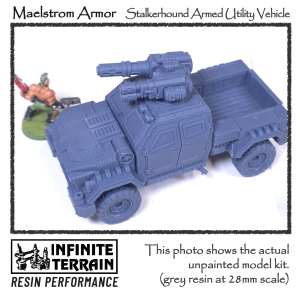 28mm Maelstrom Stalkerhound Armed Utility Vehicle