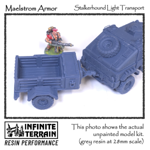 28mm Maelstrom Stalkerhound Trailer
