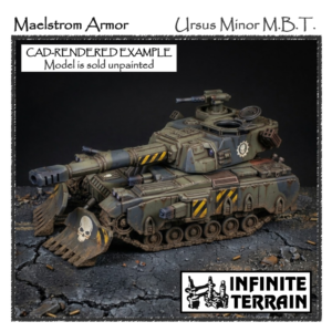 28mm Maelstrom Ursus Minor Main Battle Tank