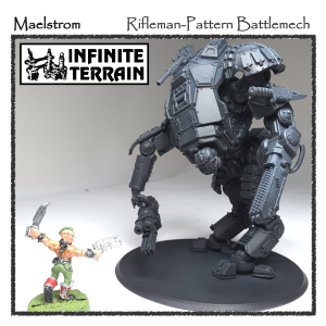28mm Maelstrom Rifleman-Pattern Bondsman War Machine