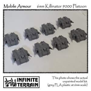 6mm Grimdark Killinator 9000 & Heavy Battle Tank Platoons