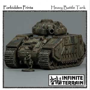 28mm Grimdark Heavy Battle Tank
