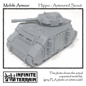 28mm Smoke & Steel Hippo Armoured Scout