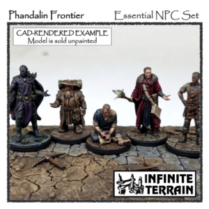 28mm Phandalin Frontier Essential NPC Set