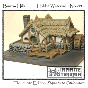 Burrow Hills Hobbit Watermill | Signature Collection No. 001 | Painted 28mm Model