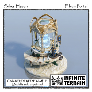 28mm Silver Haven Elven Portal