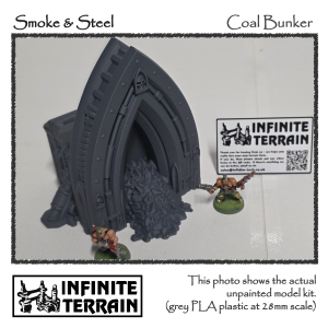 28mm Smoke & Steel Coal Bunker