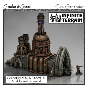 28mm Smoke & Steel Coal Generator