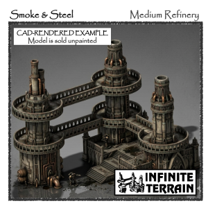 28mm Smoke & Steel Medium Refinery