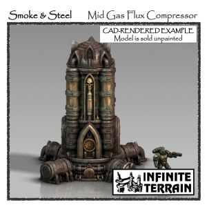 28mm Smoke & Steel Mid Hive Atmospheric Compressor
