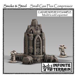 28mm Smoke & Steel Small Hive Atmospheric Compressor