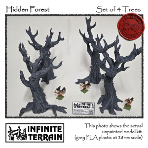 28mm Urlag Gorbok Hidden Forest Tree Set (Infinite Edition)