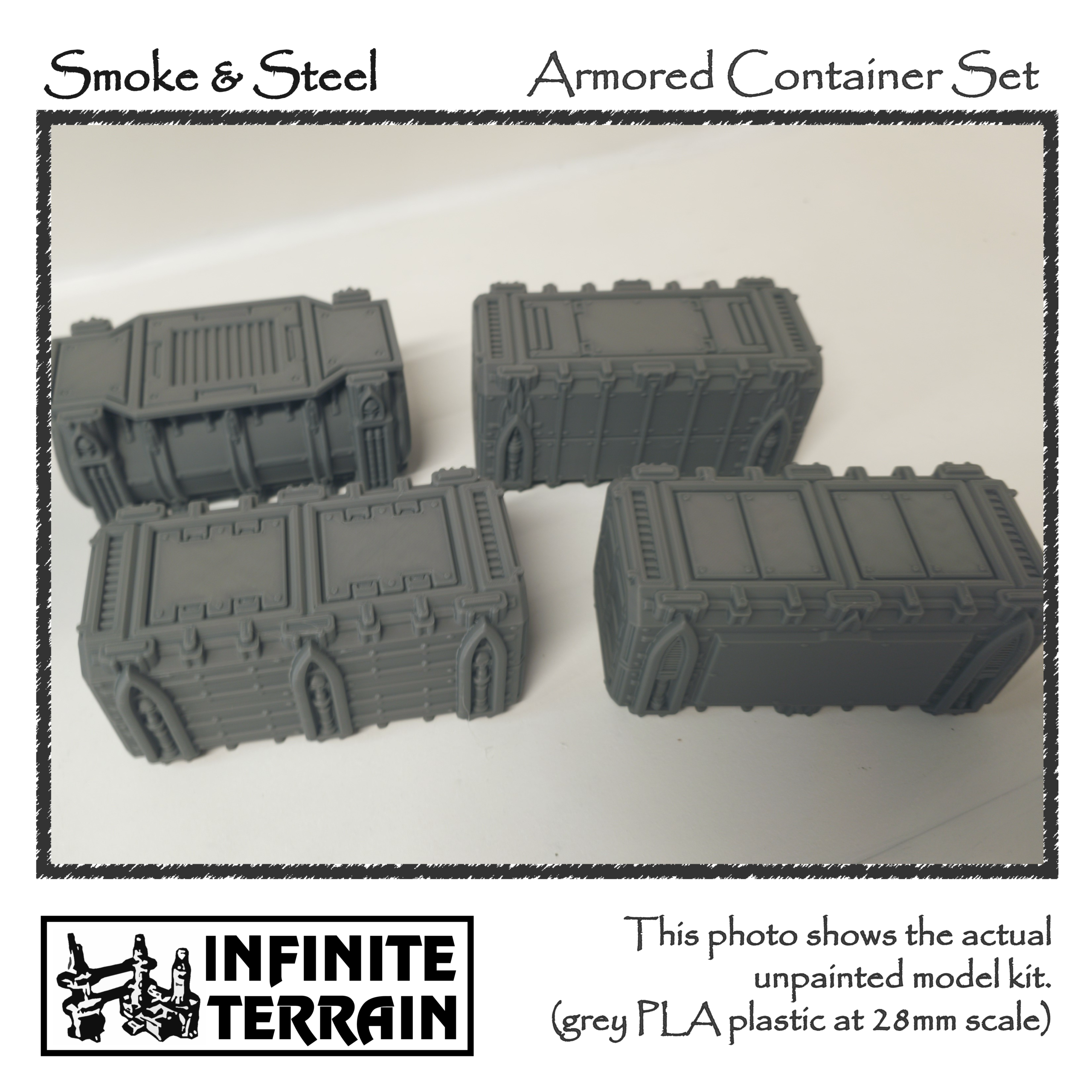 28mm Smoke & Steel 40K WTC Tournament Ruins