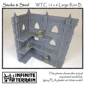 28mm Smoke & Steel 40K WTC Tournament Ruins