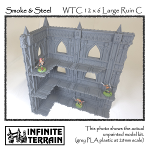 28mm Smoke & Steel 40K WTC Tournament Ruins