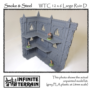 28mm Smoke & Steel 40K WTC Tournament Ruins