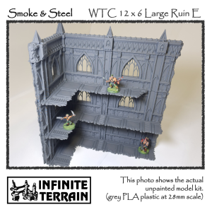 28mm Smoke & Steel 40K WTC Tournament Ruins