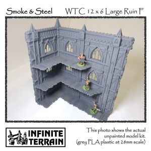 28mm Smoke & Steel 40K WTC Tournament Ruins