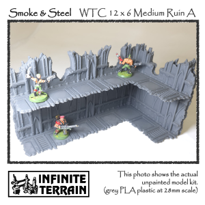 28mm Smoke & Steel 40K WTC Tournament Ruins