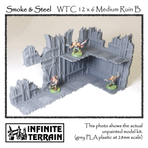 28mm Smoke & Steel 40K WTC Tournament Ruins