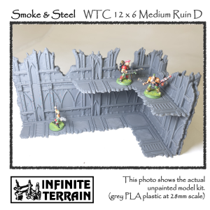 28mm Smoke & Steel 40K WTC Tournament Ruins